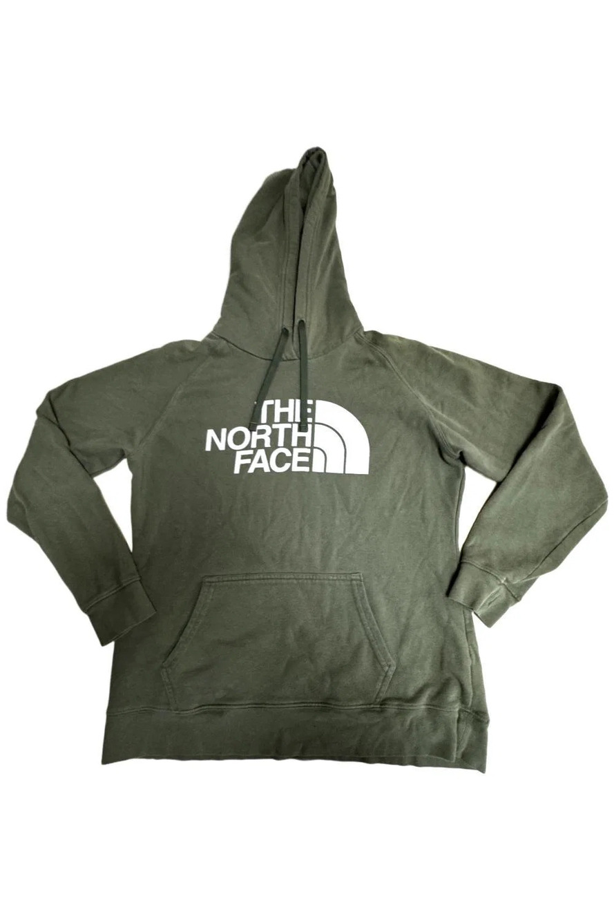 The North Face Women's Half Dome Pullover Hoodie Sage Green - Regular